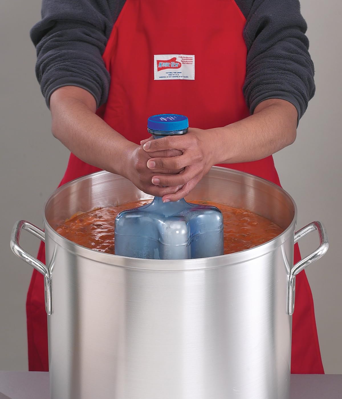 San Jamar - Chef Revival RCU128 Rapi-Kool Cold Paddle, Polycarbonate, 128 Oz.