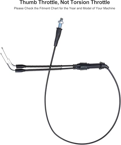 Miniatura 5 de Cable del acelerador ATV, Motion Pro TORS Eliminator Cable del acelerador de repuesto para Yamaha Banshee 350 YZ350 1987-2006, 01-0813