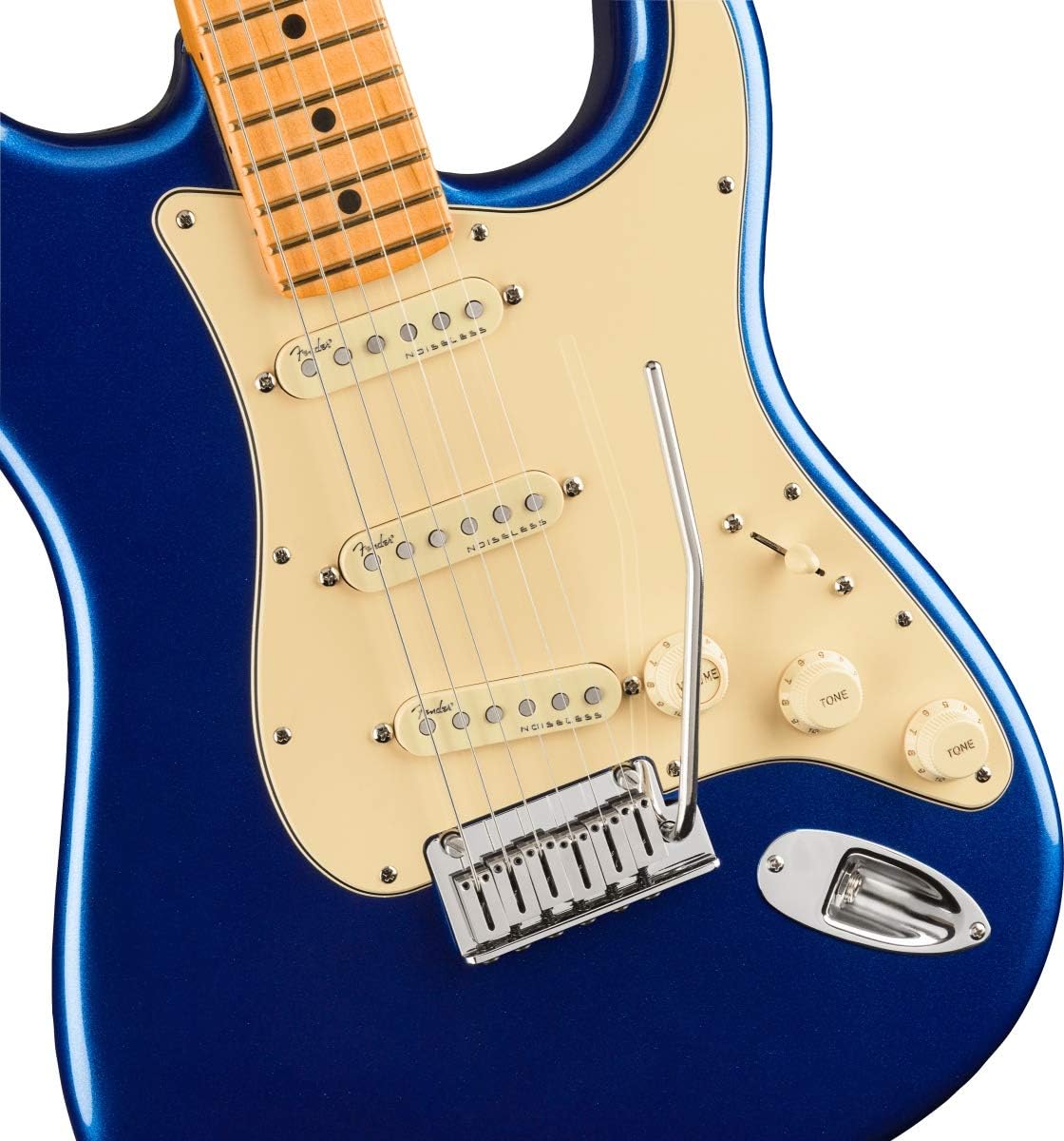 Fender American Ultra ストラトキャスターコブラブルー Amazon.com: Fender American Ultra Stratocaster HSS - Cobra