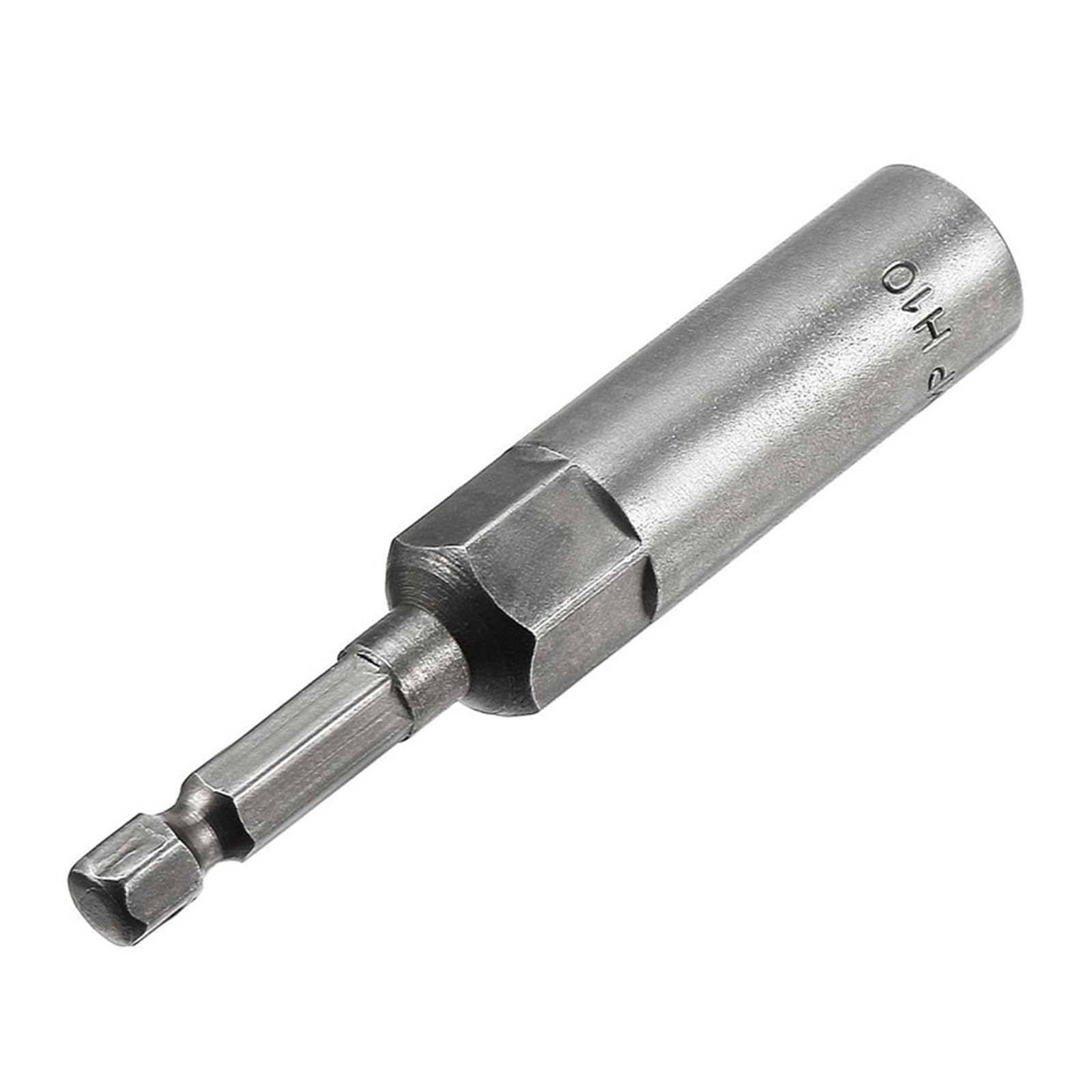 1 szt. Głębokie gniazdo sześciokątne klucz nasadowy wiertło 1/4 "uchwyt sześciokątny adapter gniazda udarowego długość 80mm wkrętaki bity 5.5-19mm szybki adapter (Size : 14pcs 6mm-19mm)