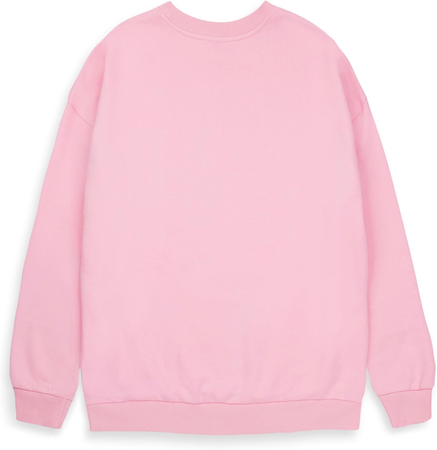 Barbie Womens Pink Sweatshirt Oversized| Ladies Malibu Tennis Club 1959 Long Sleeve Graphic Jumper |Sports Crest Vintage