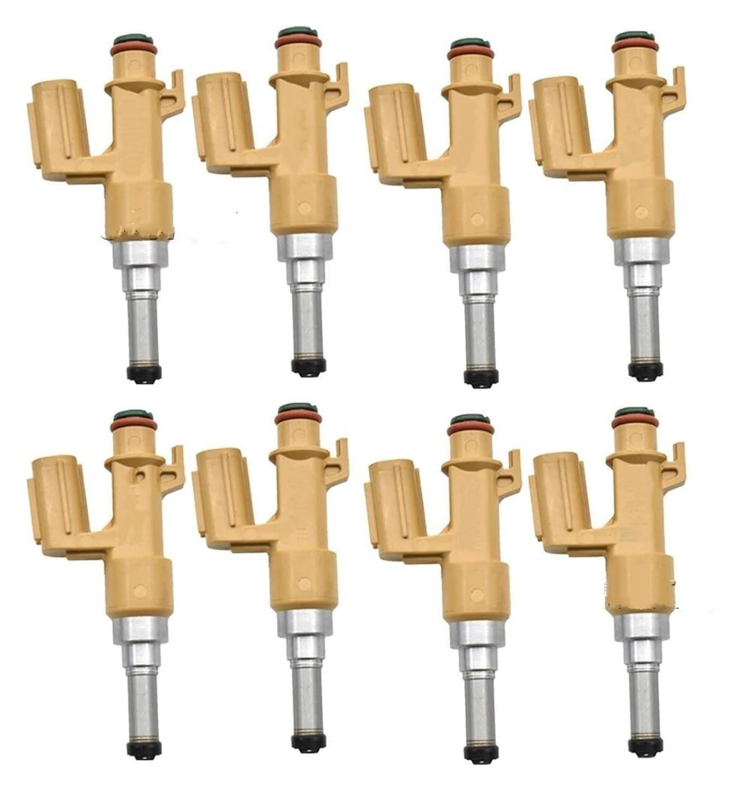 Qwqwfa One Color Petrol Fuel Injector For Toyota For Land Cruiser For Tundra For Sequoia 5.7L V8 23250-38040 23209-09150 8Pcs Fuel Injectors