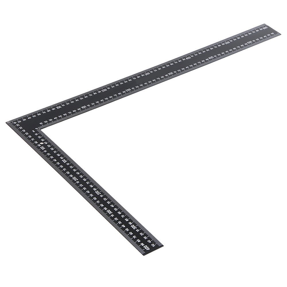 60 X 40CM STEEL TRI FRAMING SET SQUARE RIGHT ANGLE STRAIGHT EDGE L RULER 600MM x 400mm