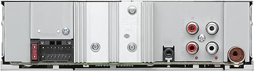 Miniatura 3 de JVC KD-XD28BT Estéreo Bluetooth para automóvil con puerto USB - Radio AM/FM, reproductor de MP3, LCD de alto contraste, 50 vatios, placa frontal