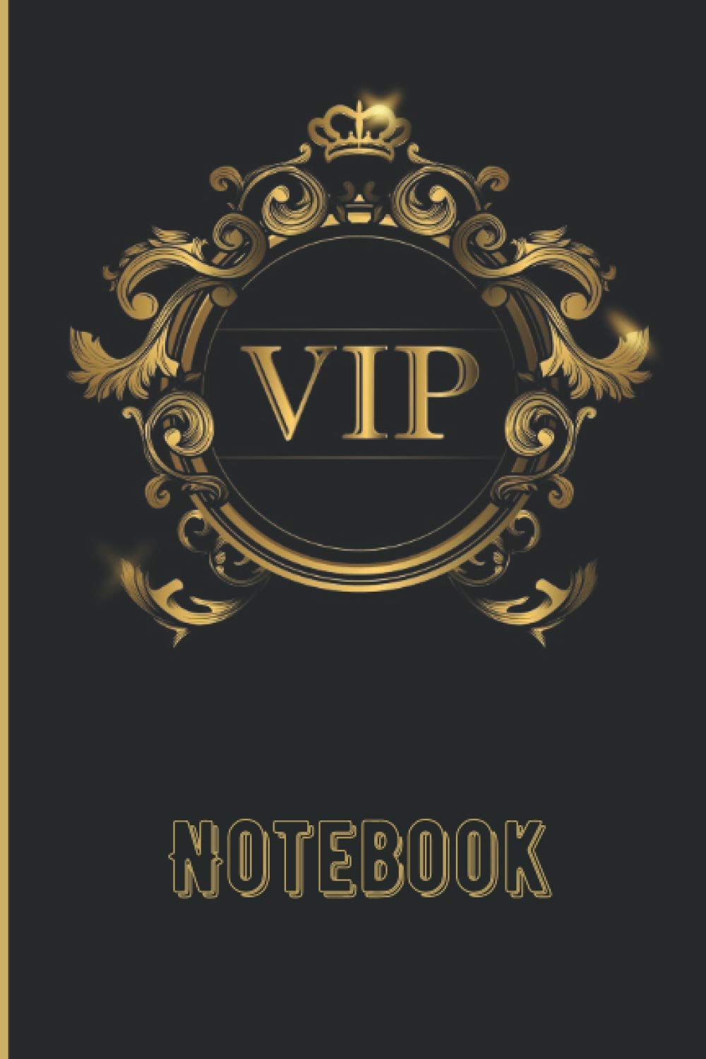 NOTEBOOK: VIP notebook with 120 lined pages 6” x 9” perfect for everyday use | A journal with perfectly spaced lines to leave plenty of room for writing | VIP composition notebook