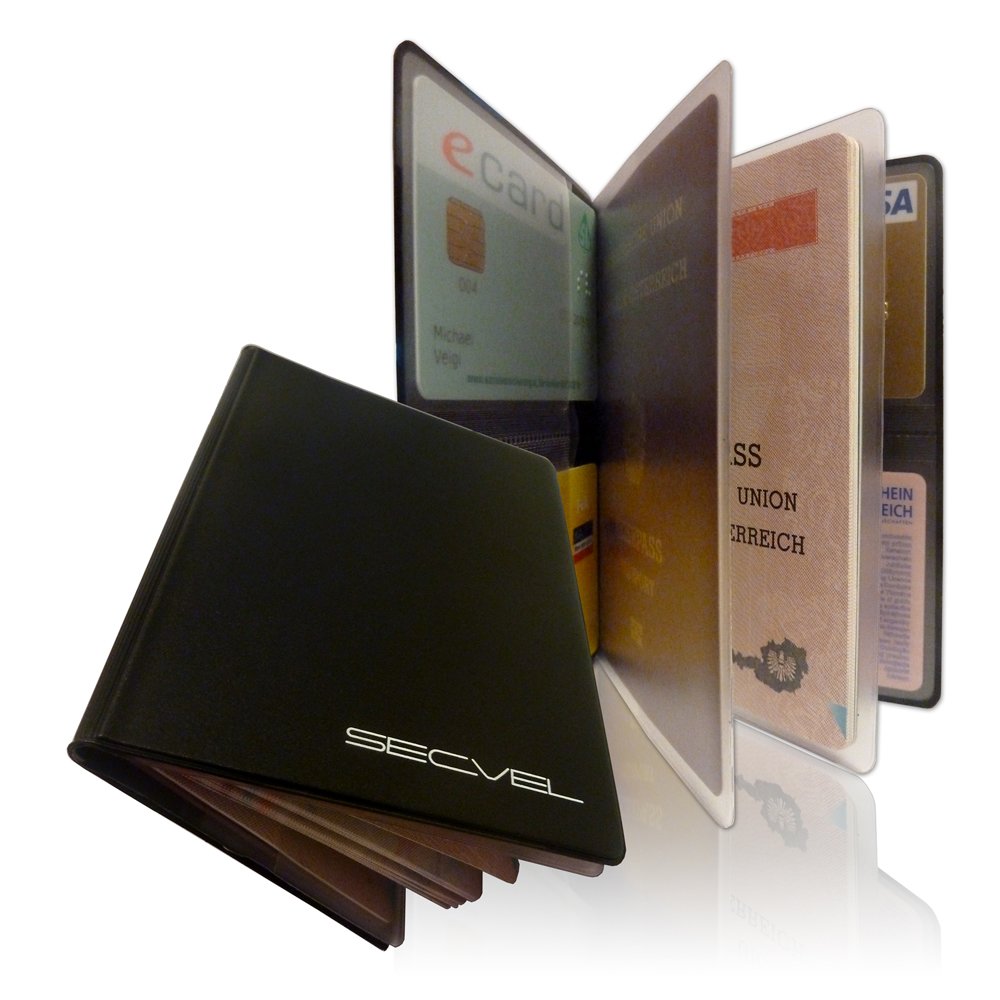 RFID Schutzhülle Für 4 Karten - Zertifizierter Schutz Vor Datendiebstahl