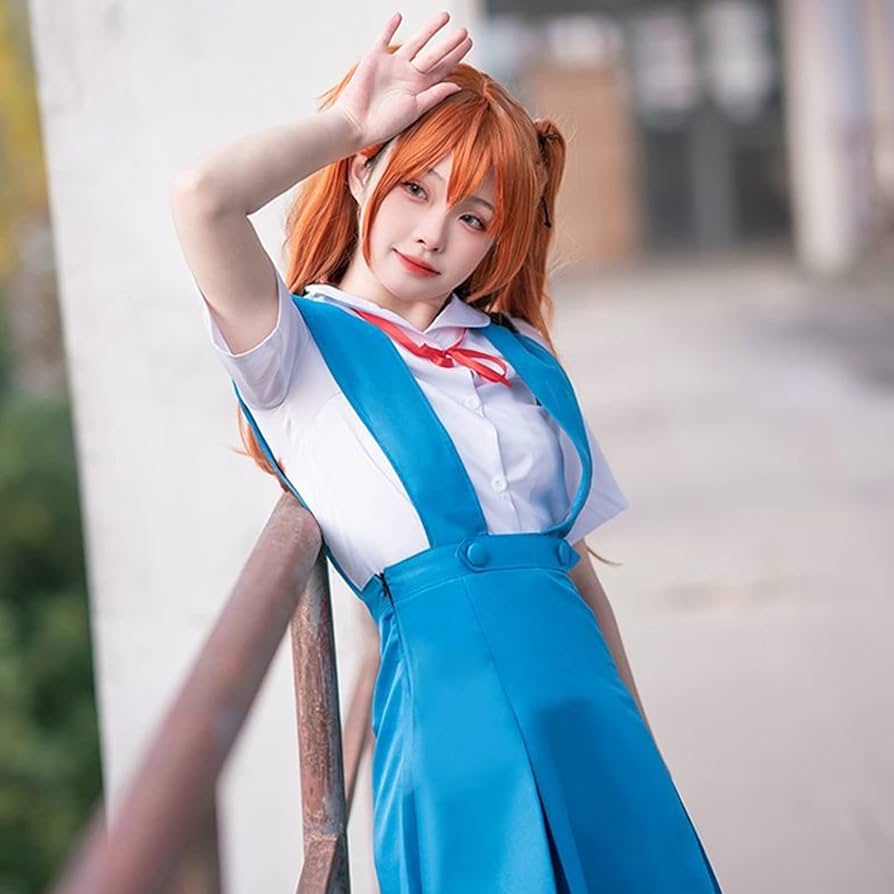 Amazon.co.jp: 惣流 アスカ ラングレー 綾波レイ コスプレ 制服