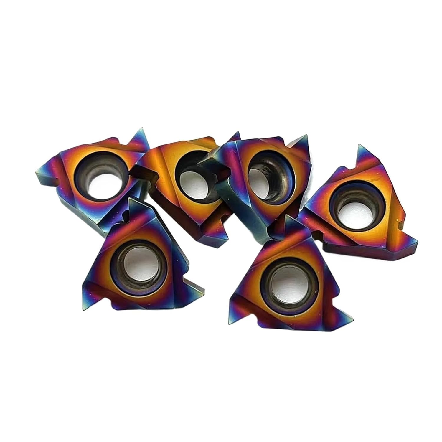 Carbide Turning Inserts 10PCS MMT16ER 16IR AG60 KT7030 Carbide Thread Turning Tool Cutting Lathe(16ER AG60 KT7030)