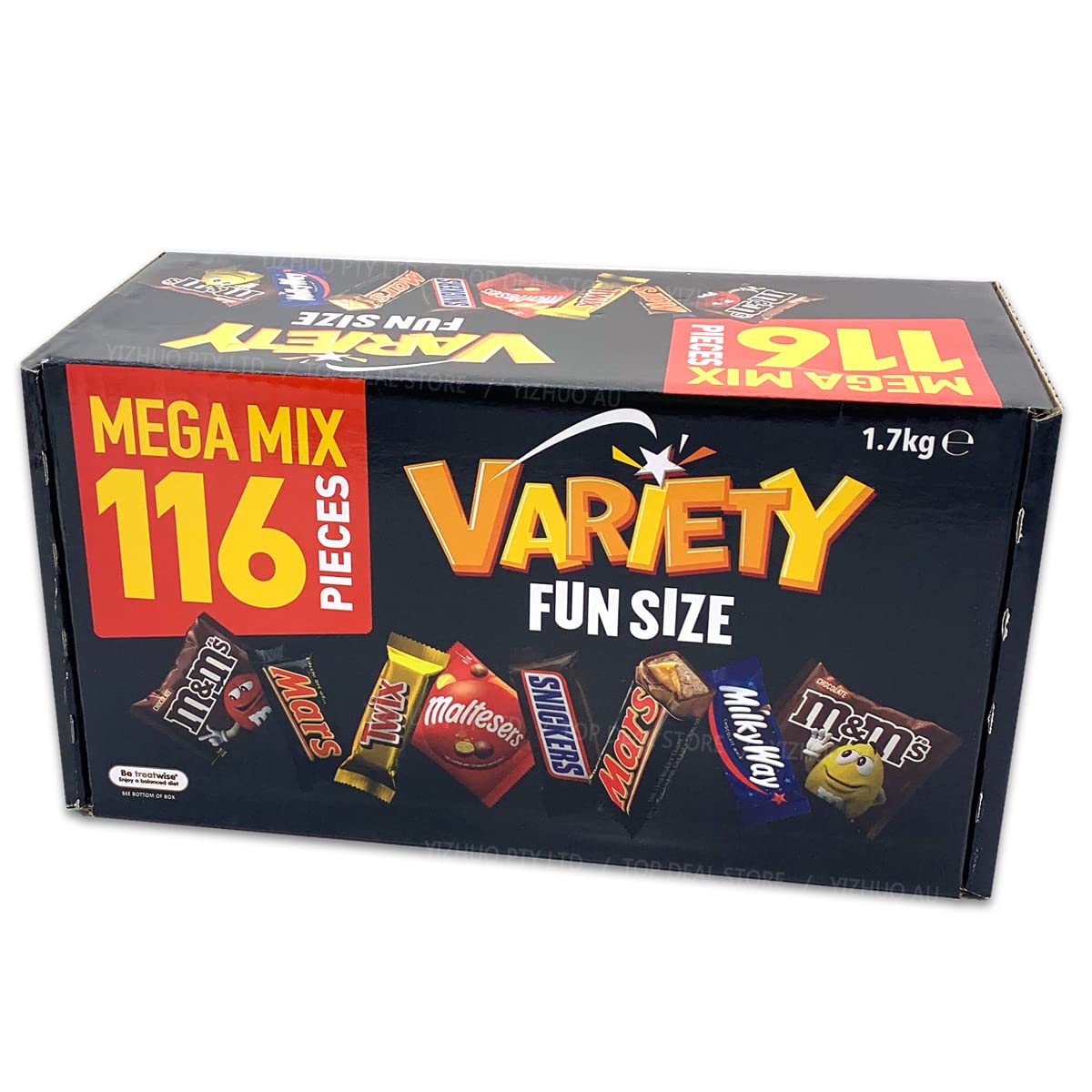 Mars Variety Mix Box 116 Pieces Party Chocolate Snickers M M Twix Maltesers Amazon Com Au Pantry Food Drinks