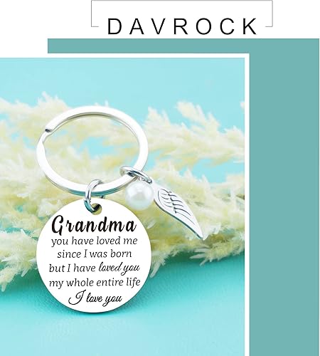 Miniatura 6 de Birthday Gifts For Grandma Grandmother Keychain From Grandchildren Granddaughter Grandson Stocking Stuffers