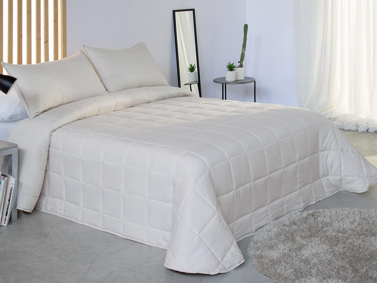 REIG Marti Edredón Verano Copriletto Bahm con Funda/s de Cojín de Regalo (Cama 150cm)