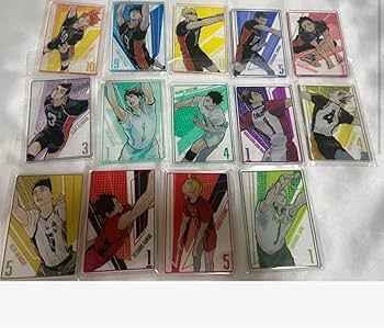 ハイキュー ステータスカードコレクション 第一弾 未開封 10点