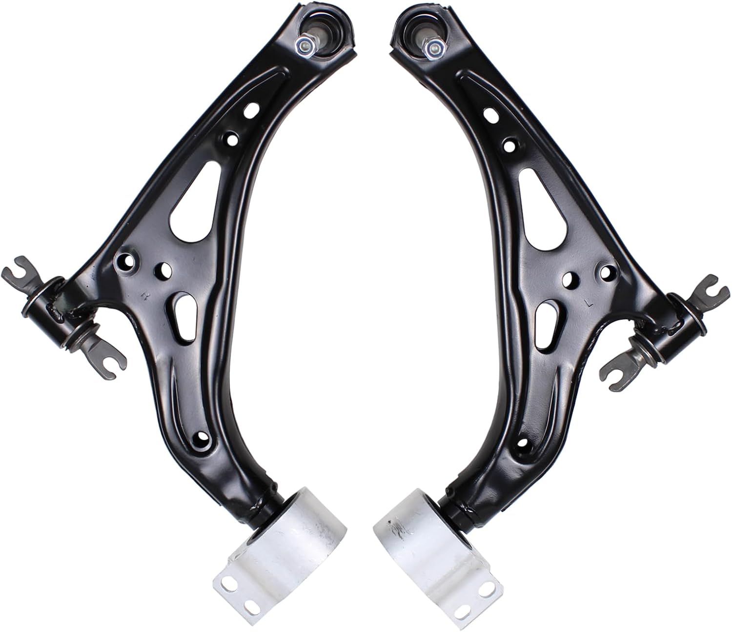 NewYall Front Lower Left and Right Control Arm with Ball Joint for Chevrolet Equinox GMC Terrain 2018 2019 2020 2021 2022 2023