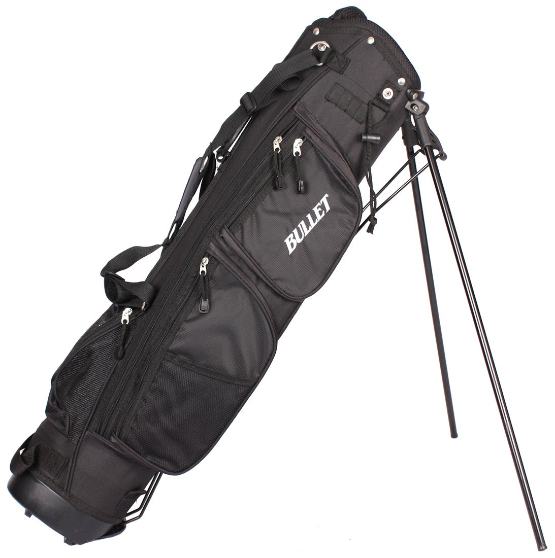 Bullet Sac de golf doté de 6 compartiments Noir