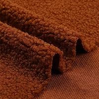 Vista 1 de Tela de forro polar Sherpa de piel de cordero, material con forro térmico, materiales de costura para abrigos, suéteres, mantas, sombreros, muñecas