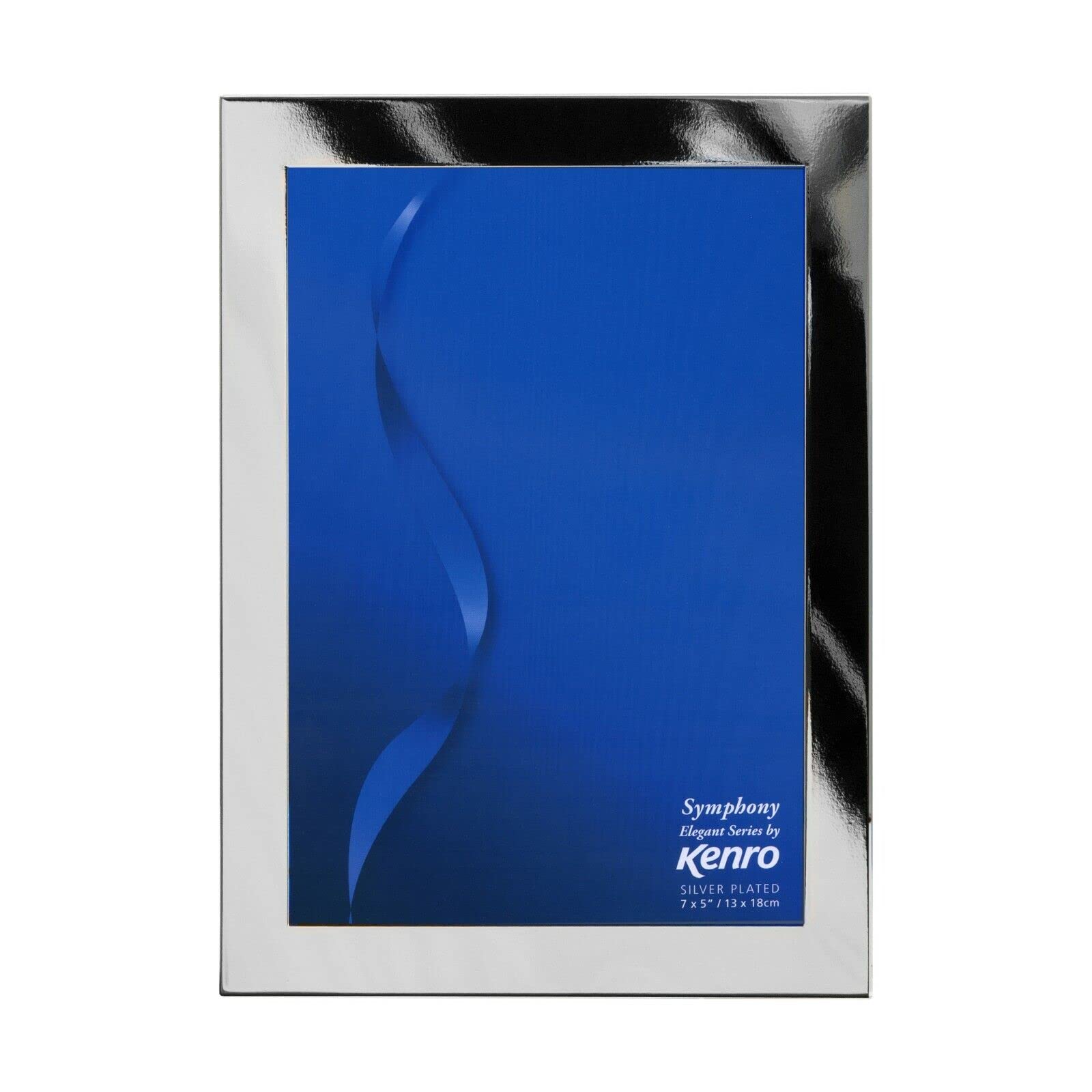 Kenro Silver Plated Photo Frame 6X4 Inch / 10X15cm Symphony Elegant Series -Sye1015
