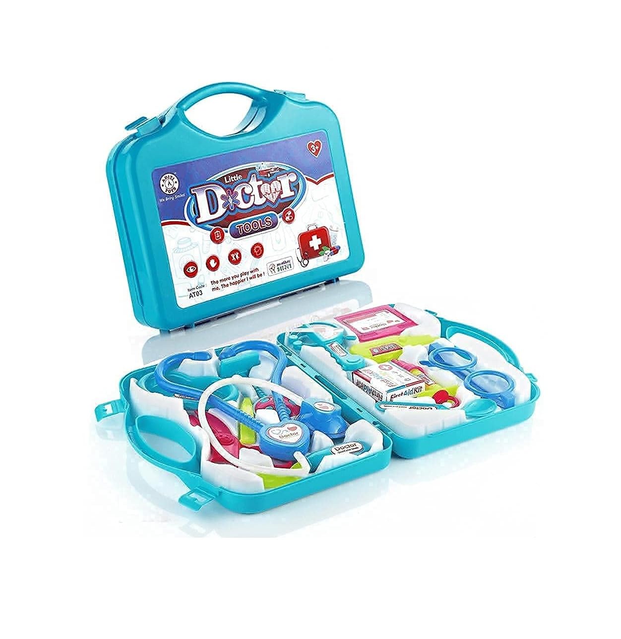 Kaizen Enterprises Doctor Play Set with Foldable Suitcase, Doctor Set Toy Game Kit, Compact Medical Accessories Toy Set Pretend Play Sets,Docter Kit Toy for Kids, Boys, Girls (B0CWPNHNS3) Amazon Price History, Amazon Price Tracker