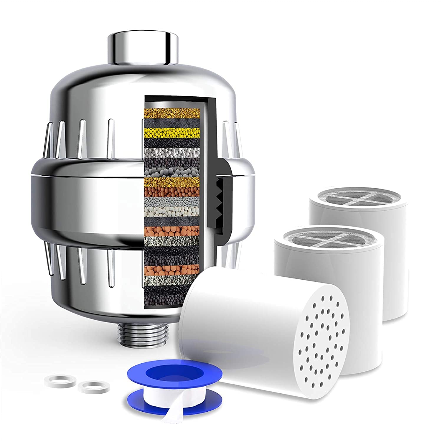 Buy UNIVERSE 15 Stage Shower Filter Shower Head Filter Hard