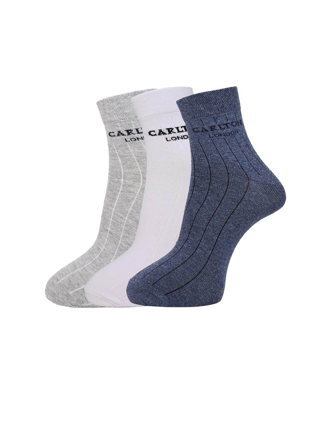 carlton london Men's Premium Cotton Ankle Length Socks Pack of 3/5-picture-27