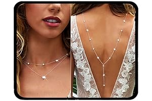 Dainty Crystal Bodice Necklace: Shimmering Backdrop for Unforgettable Occasions