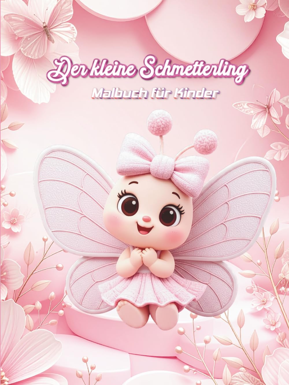 Der Kleine Schmetterling: Malbuch für Kinder