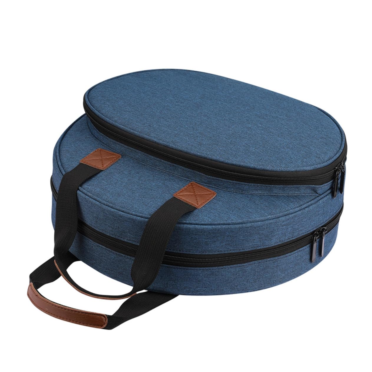 VILLCASE Hand Embroidery Tote Bag Large Capacity Embroidery Kit Storage Elastic Pockets Zipper Pocket