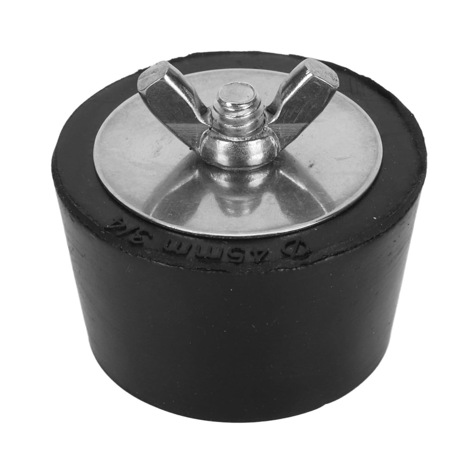 Bouchon D'hivernage de Piscine 2 Pièces en Caoutchouc et Acier Inoxydable, Empêche L'eau de Pénétrer dans les Tuyaux, Polyvalent pour les Tests de Pression, avec Utilisation (45mm)