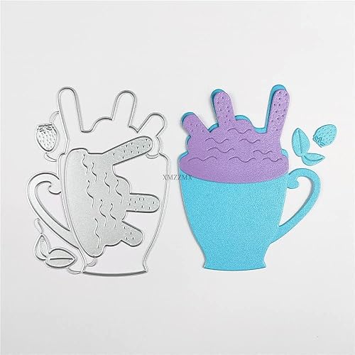 Miniatura 7 de Shadow Pizza - Troqueles de corte de metal para hacer tarjetas, kit de troqueles en relieve de papel, suministros de bolsillos de almacenamiento,