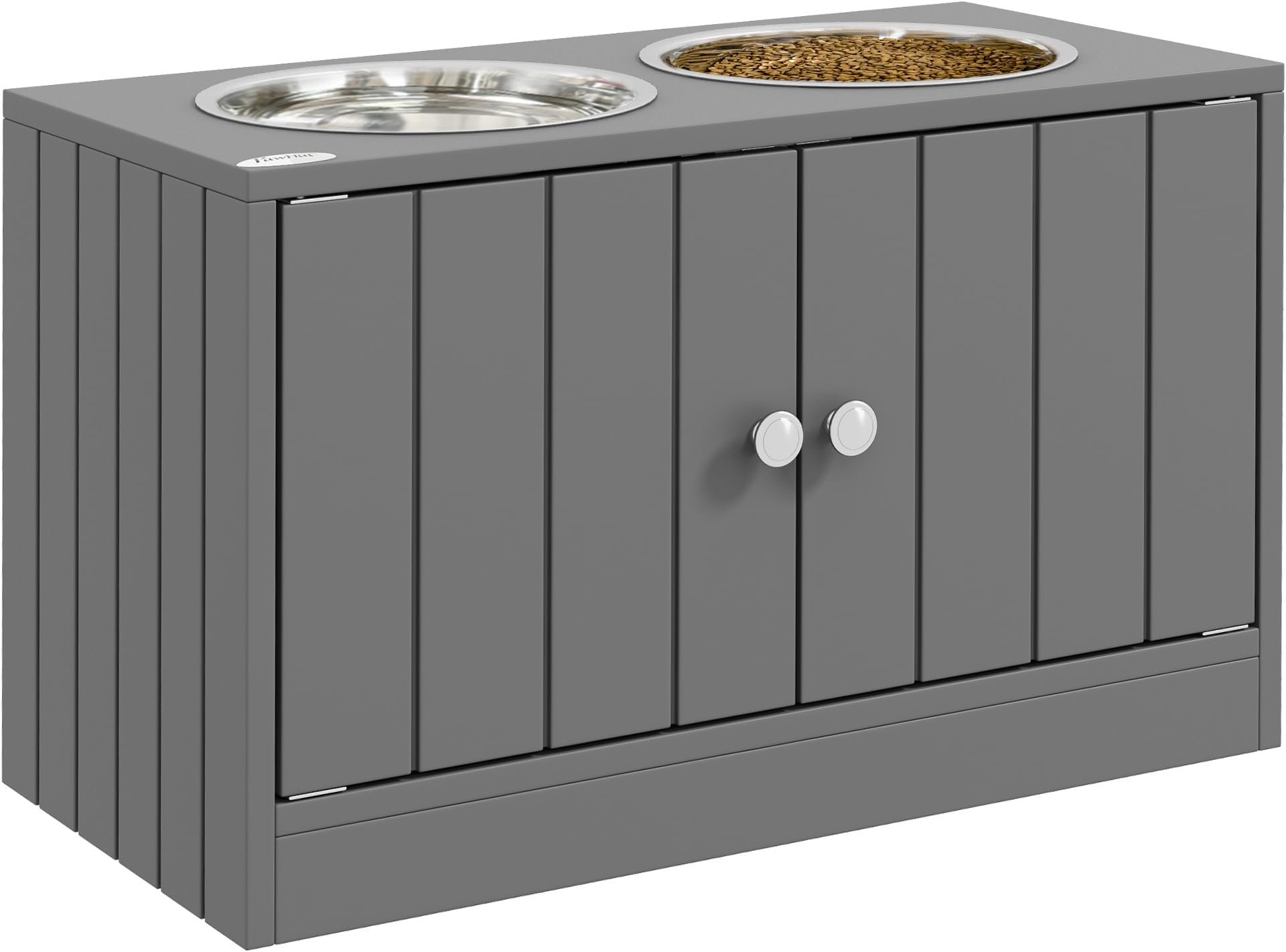 Pet Supplies SANYOAC Dog Feeding Station with Storage, Dog Food