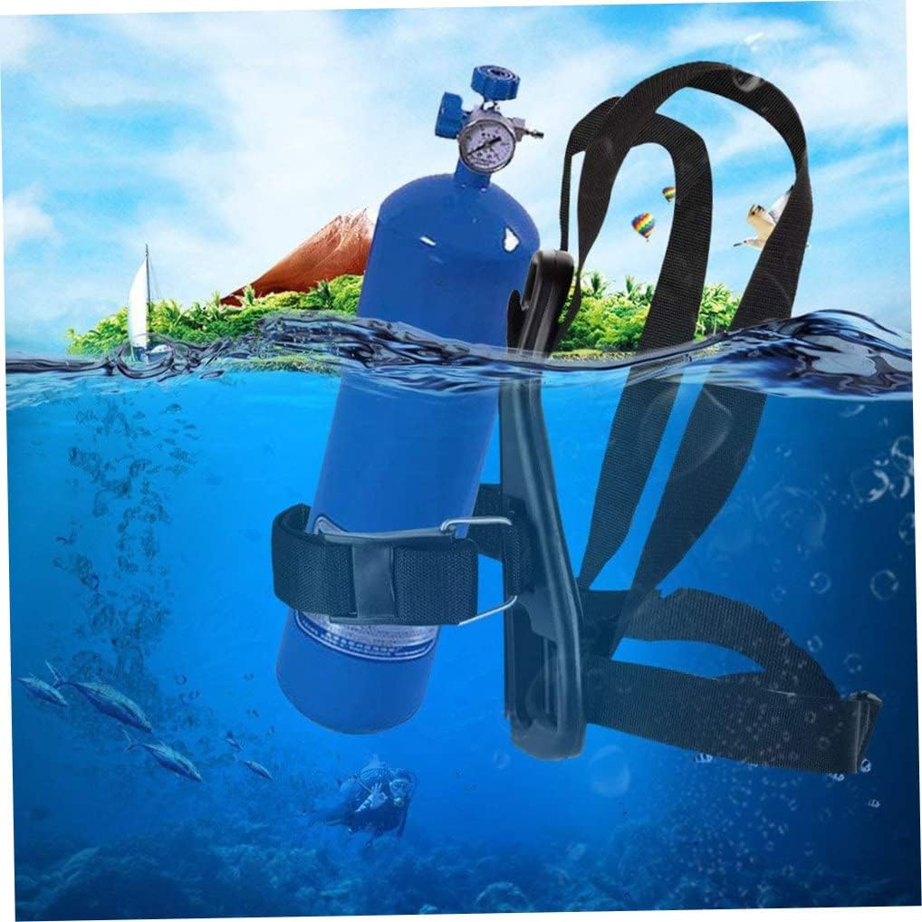 Diving Tank Backpack Tank Back Holder Diving Bracket Oxygen Bottle Holder for Under Water Sports, Accessories