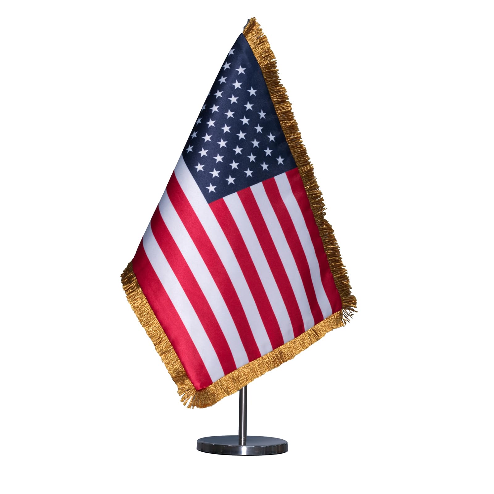Amazon.com: AMZFLAG American Desk Flag Set with Stand Base, Small USA ...