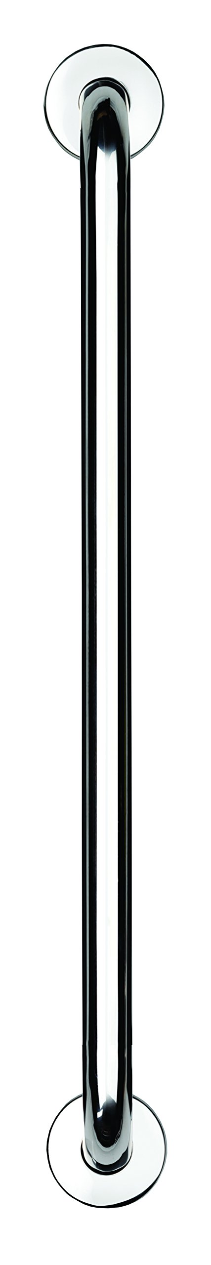 Croydex AP501241 600 mm Safety Support Rail Stainless Steel Grab Bar for Bathroom