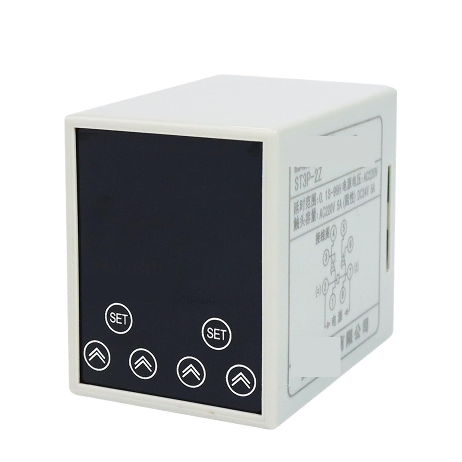 Relais temporisé 220v programmable ST3P-2Z module relais de délai LCD 12V 24V