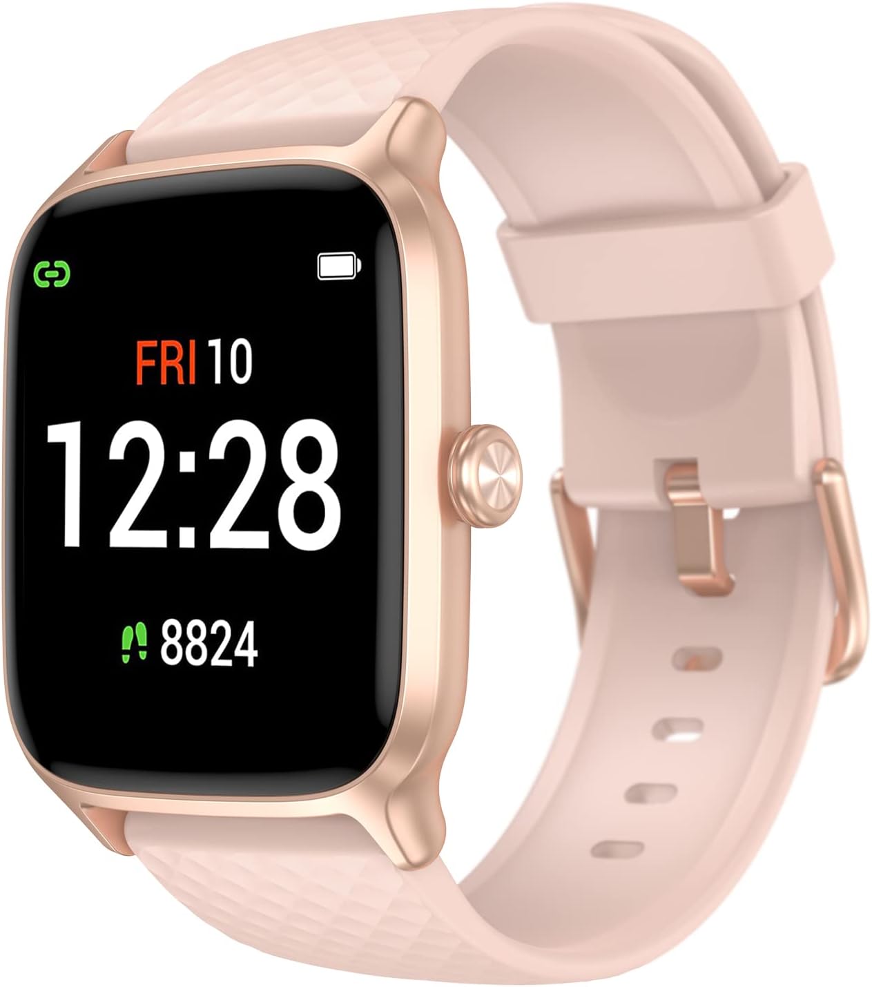 LIVIKEY Smart Watch, 41mm Full Touchscreen Smartwatch Heart