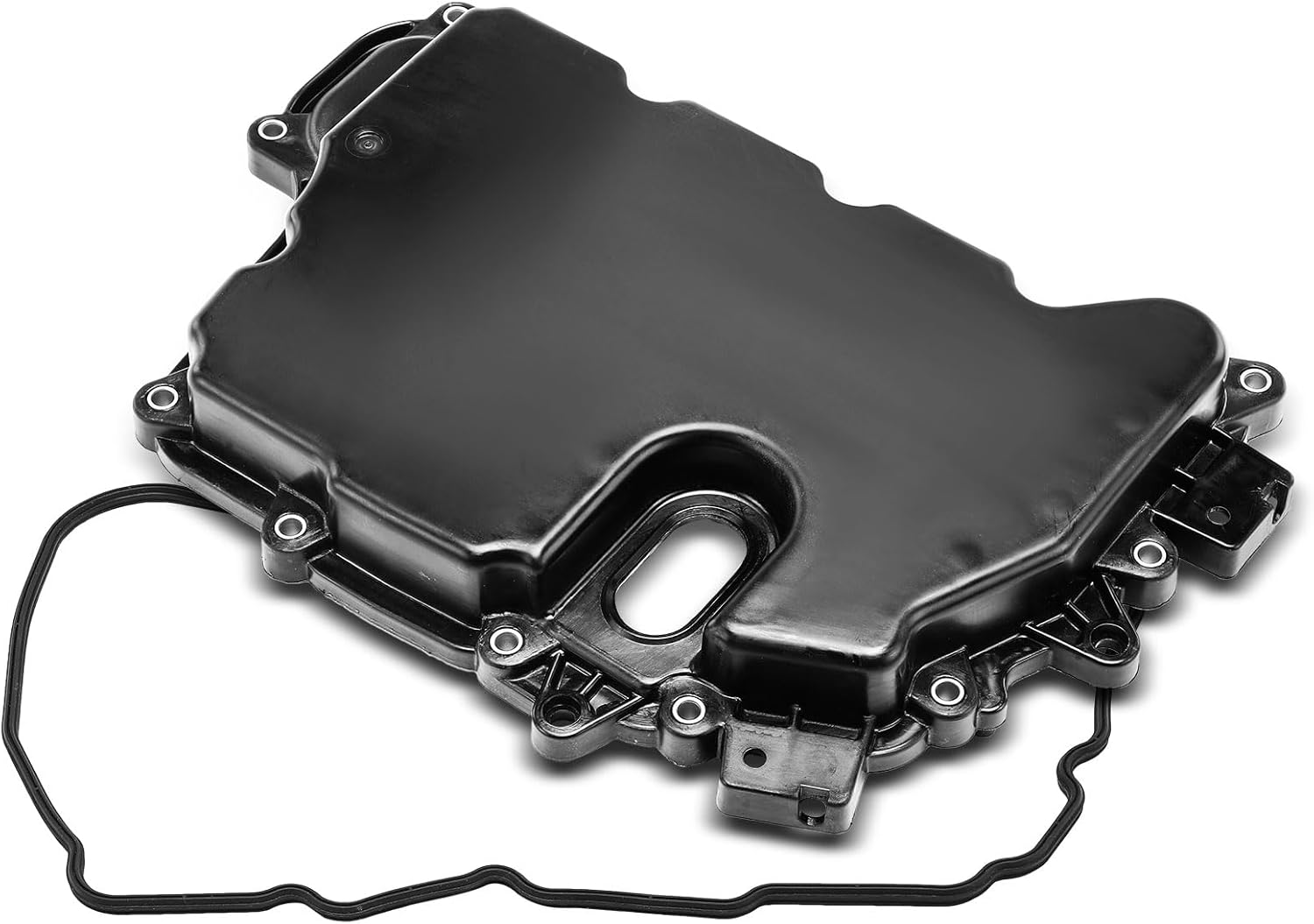 A-Premium Transmission Oil Pan with Gasket, Compatible with Chevrolet Equinox, Malibu, Impala, Orlando & GMC Acadia, Terrain & Buick Encore, LaCrosse, Regal & Pontiac G6 & Saturn Aura