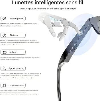 Translation Glasses 100 Languages Communication Equipment | Language Translation Glasses Wireless for Driving Travel Meeting Business Academic Conferences Adults Teens Men Women