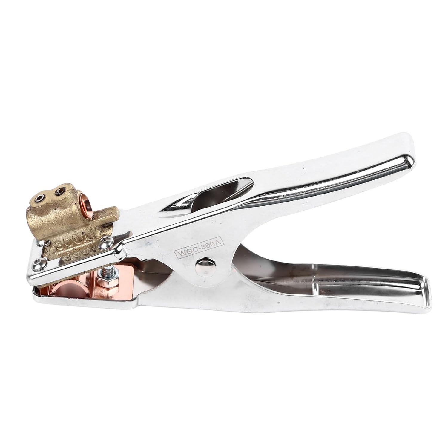 Grounding Work Clamp 300A Welder Welding Earth Clamp Iron Plated Chrome for Soldering