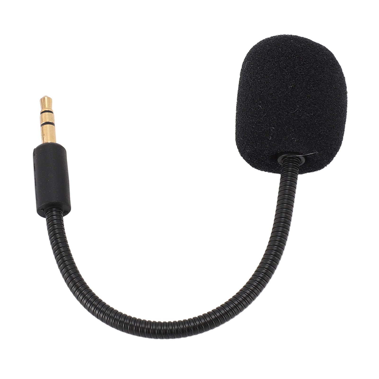 Detachable Game Microphone for Razer Barracuda X, Detachable Microphone Boom, 3.5mm Replacement Game Mic, Foam Microphone Cover, Plug and Play