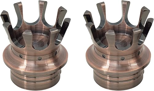 Cubiertas para tuercas de eje delantero de motocicleta, tamaño King, corona para Harley Touring Electra Road Street Glide Softail Dyna Sportster XL