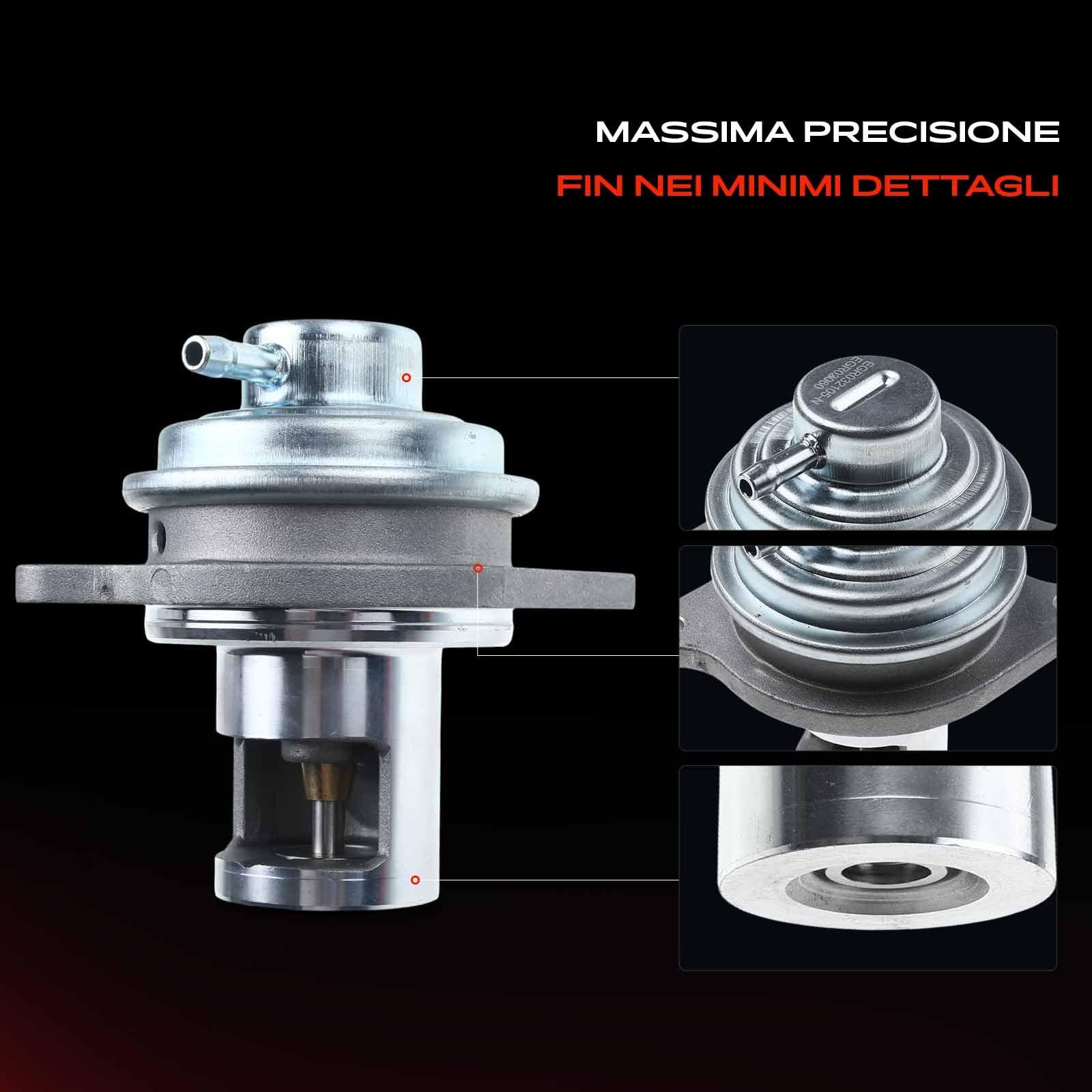 Frankberg Valvola EGR con guarnizione 6401402060 | Compatibile con: Classe B W245, Classe A W169