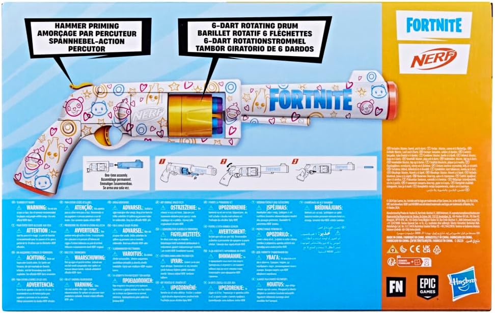 Nerf Fortnite Frenz 4 Ever Blaster Dart Blaster