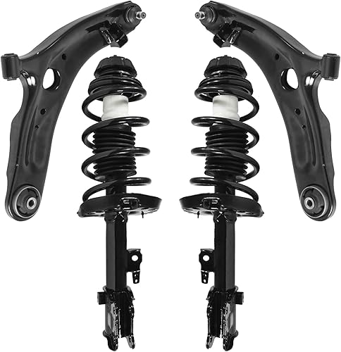 Miniatura 113 de Detroit Axle - Brazos de control delanteros inferiores con rótula + barras estabilizadoras de repuesto para Chrysler Dodge Intrepid 300M Concorde