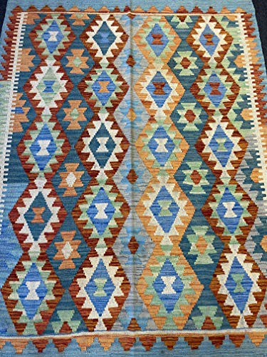 Tapis afghan kilim réversible pour sublimer un sol moderne - 5
