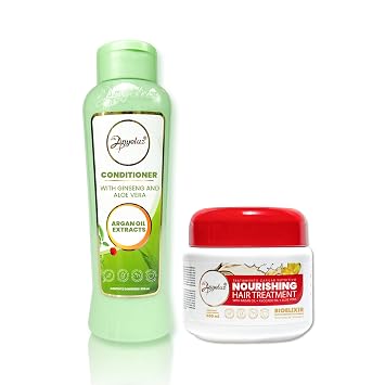 Anyeluz Aloe Vera Conditioner + Nourishing Hair Treatment, Enhances Hair Condition, Combats Dryness and Provides Shine, Suitable For All Hair Types