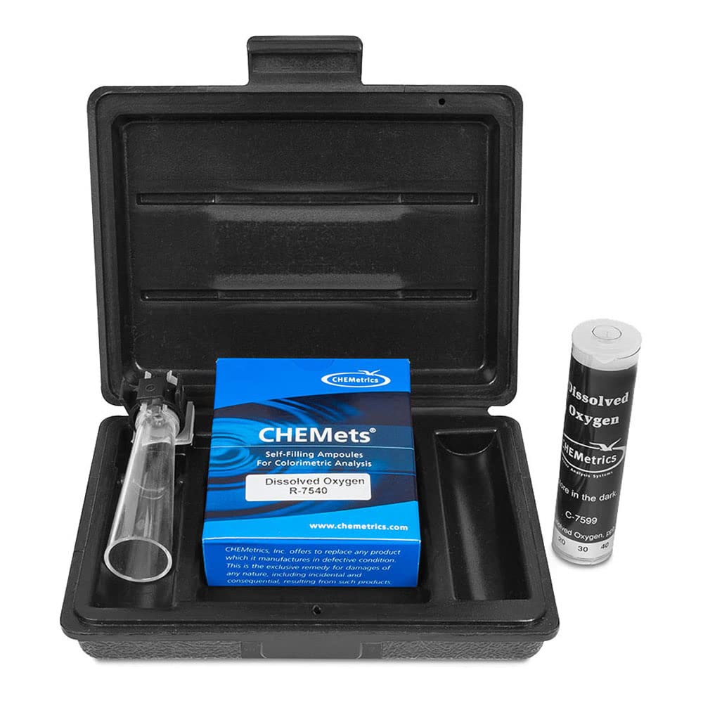Buy CHEMetrics K7599 Dissolved Oxygen Kit, 0100 ppb Range, 5 ppb MDL
