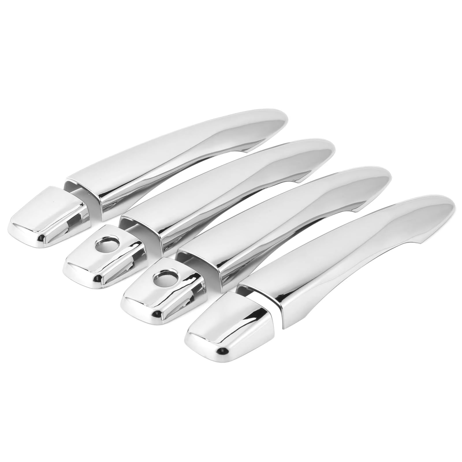 SYWHREV Door Handle Protectors Compatible with Nissan for NP300 for Frontier 2015-2019 Chrome Car Door Handle Cover Trim Exterior Accessories