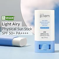 Vista 2 de MAKEP:REM [make p:rem] Defensa UV. Barra solar calmante SPF 50 protector solar físico de óxido de zinc no nano para cara Protección UVA/UVB