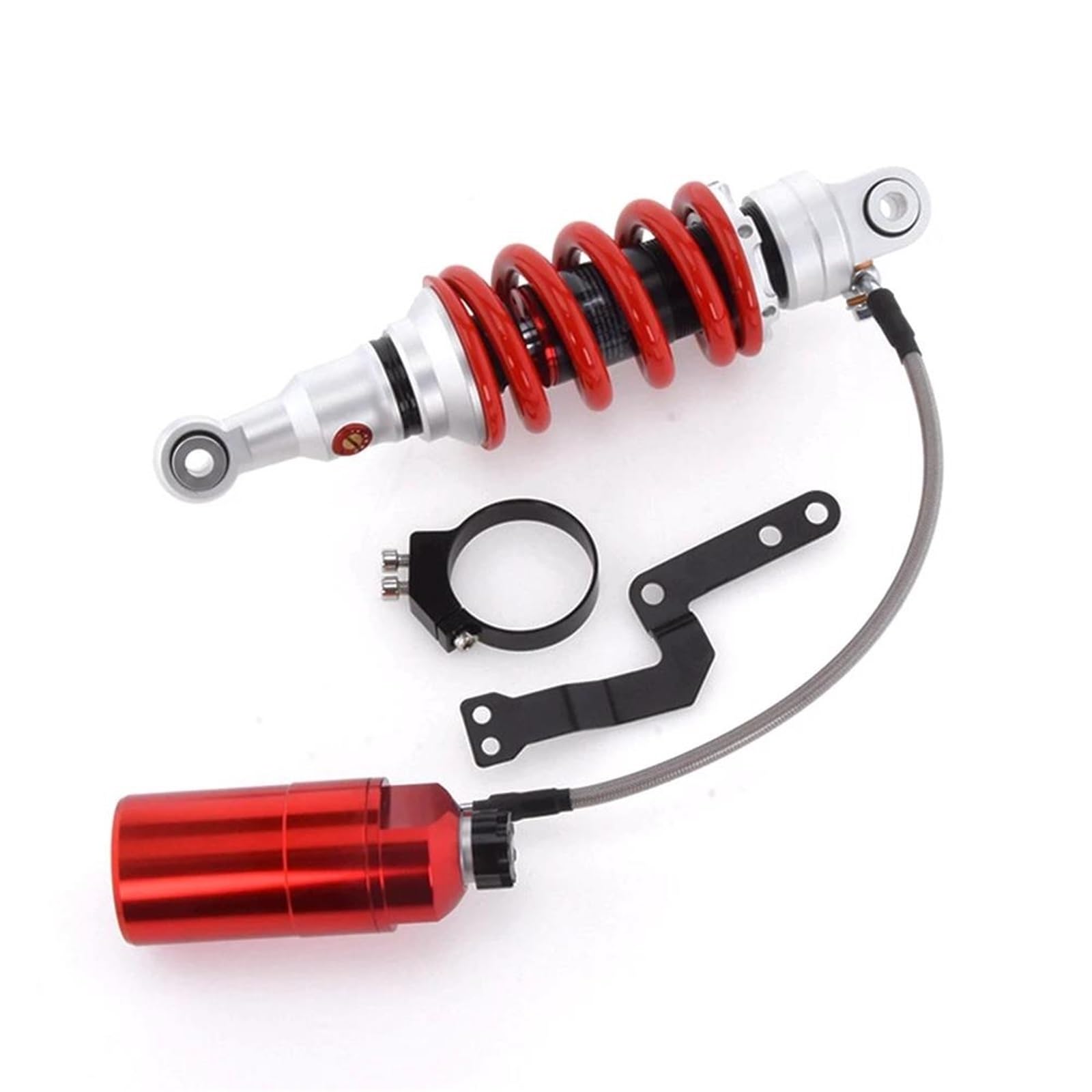 Molla Ammortizzatore Moto Posteriore 320mm Per Apulia GPR125 GPR150 APR150 Per Coffee Cafe125 ADV250(rosso)