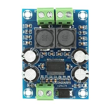 TPA3118 Amplifier Board 60W Stereo Audio Amp Module DC 10-24V Digital Power Amplifier Board for Speakers Home Theater Car Audio DIY Projects