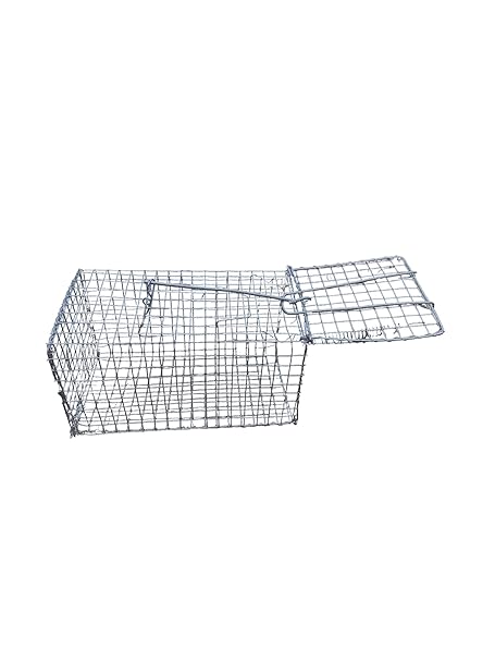 NSE Iron Heavy Wire Rat Trap/Mouse Rat Catcher/Rat Cage/Chuha Pinjra/Cage for Catching Rat/Mouse/Squirrels/Rodent/Chipmunk - Small Size